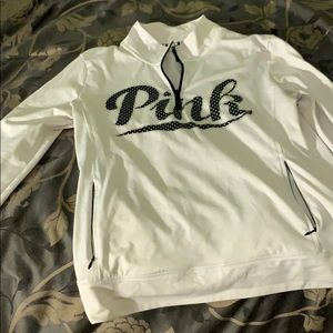 Pink Half Zip Hoodie